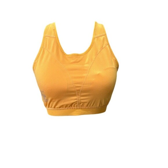 Papaya Other - Papaya Active Sports Bra Womens M Orange Racerback Mesh Back Removable
